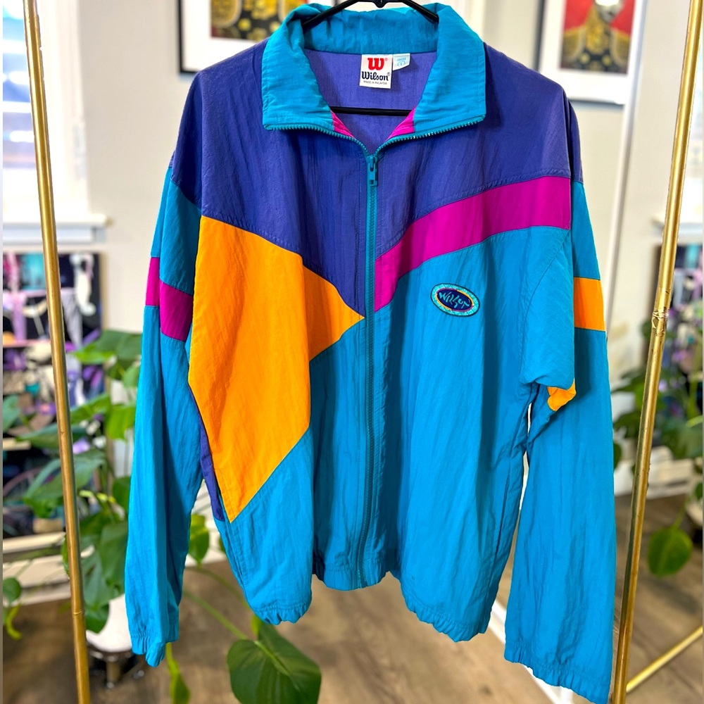 Vintage Wilson Windbreaker